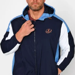 JACK & JONES Big & Tall Navy Blue Coup Light Jacket