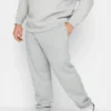 BadRhino Big & Tall Grey Marl Core Joggers
