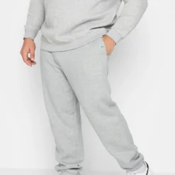 BadRhino Big & Tall Grey Marl Core Joggers
