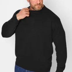 D555 Big & Tall Black Rockford Sweatshirt