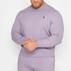 LUKE 1977 Big & Tall Purple Sweatshirt