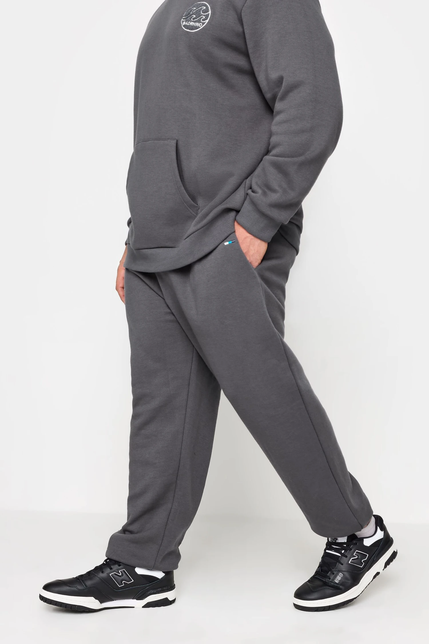 BadRhino Big & Tall Charcoal Grey Core Joggers