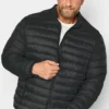 BadRhino Big & Tall Black Water Resistant Puffer Jacket