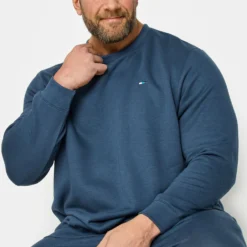 BadRhino Big & Tall Storm Blue Sweatshirt