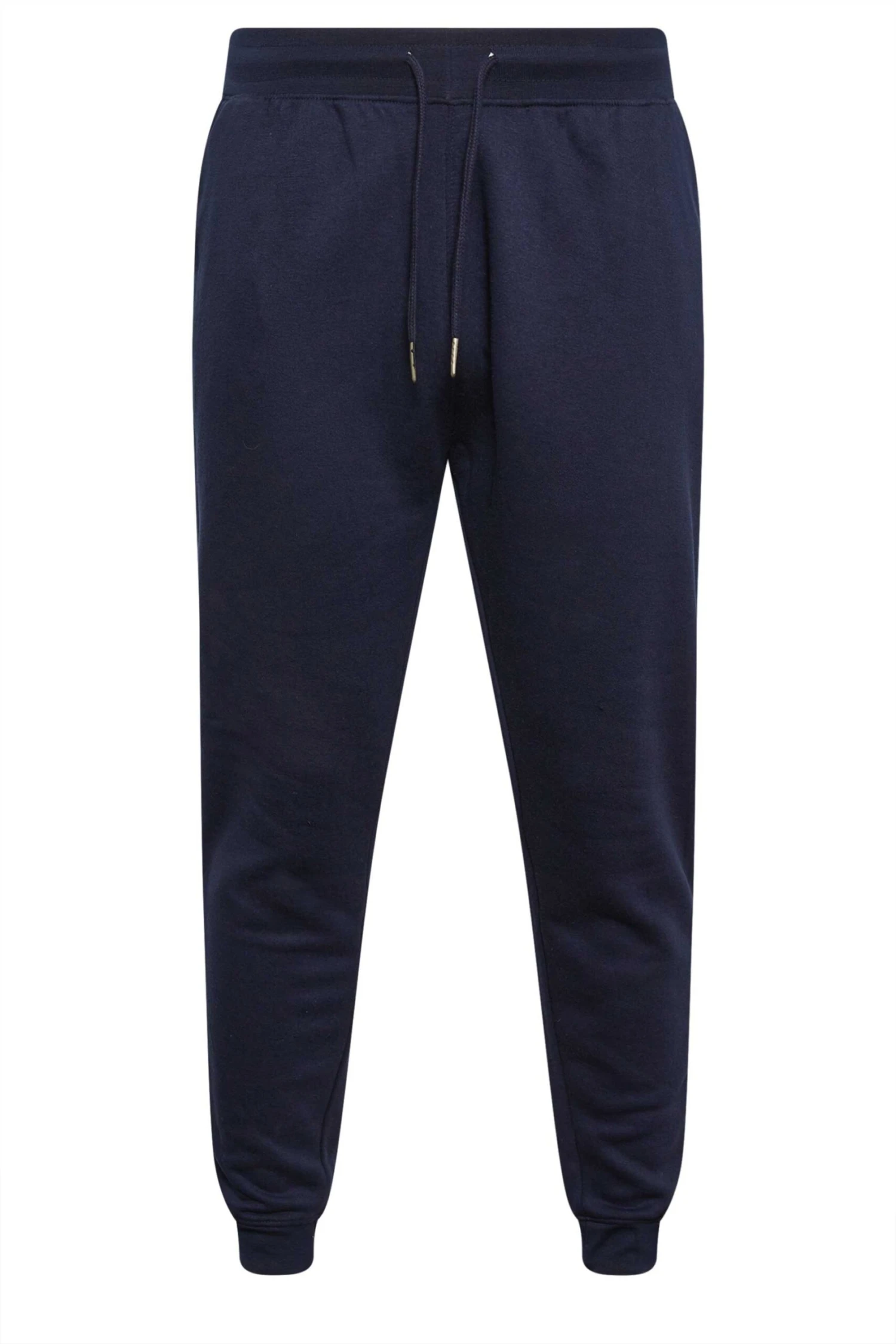 D555 Big & Tall Navy Blue Cuffed Joggers