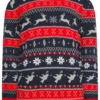 KAM Red Reindeer Christmas Jumper