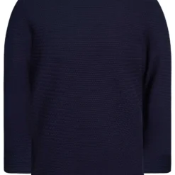 Jack & Jones Big & Tall Navy Blue Knit Crew Neck Jumper