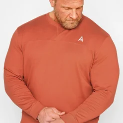 STUDIO A Big & Tall Orange Sweatshirt
